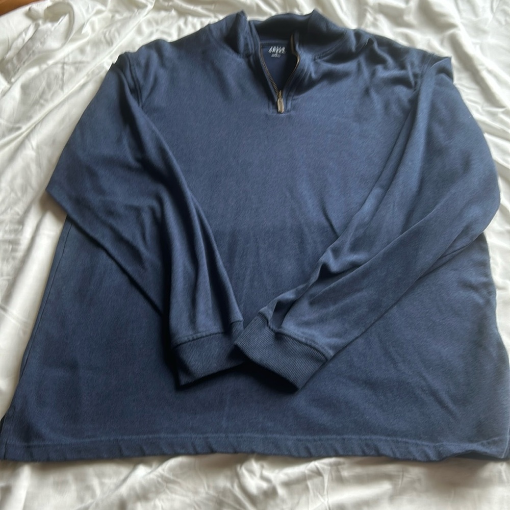 Men’s cotton 3/4 zip